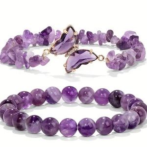 Unisex Beaded Stretch Bracelets